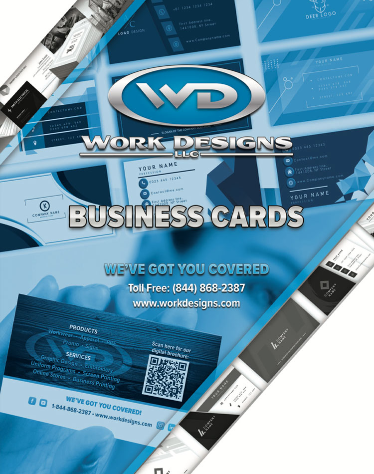 Work Designs Business Card Brochure