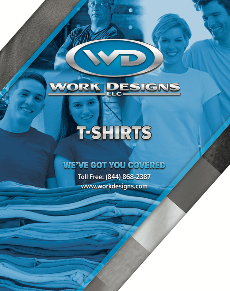 Work Designs T-Shirt Brochure